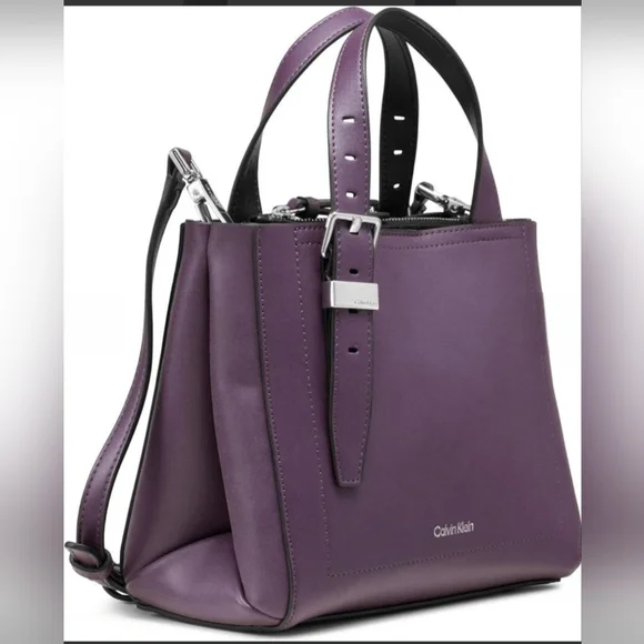 Calvin Klein Deep Purple Tote Bag - Picture 4 of 4
